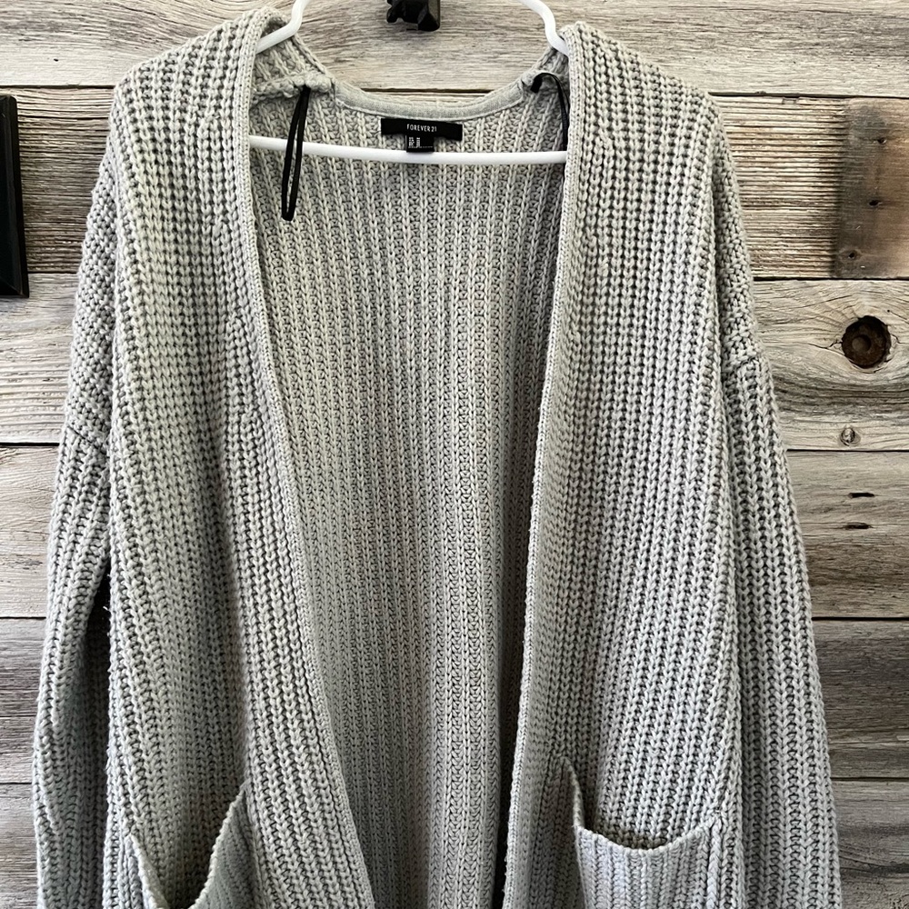 Knit Cardigan Sweater